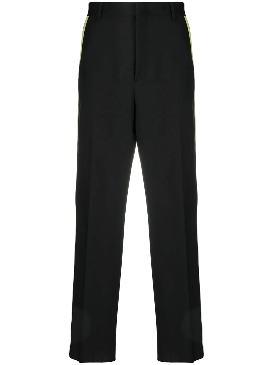 Valentino Wool-mohair blend trousers in black