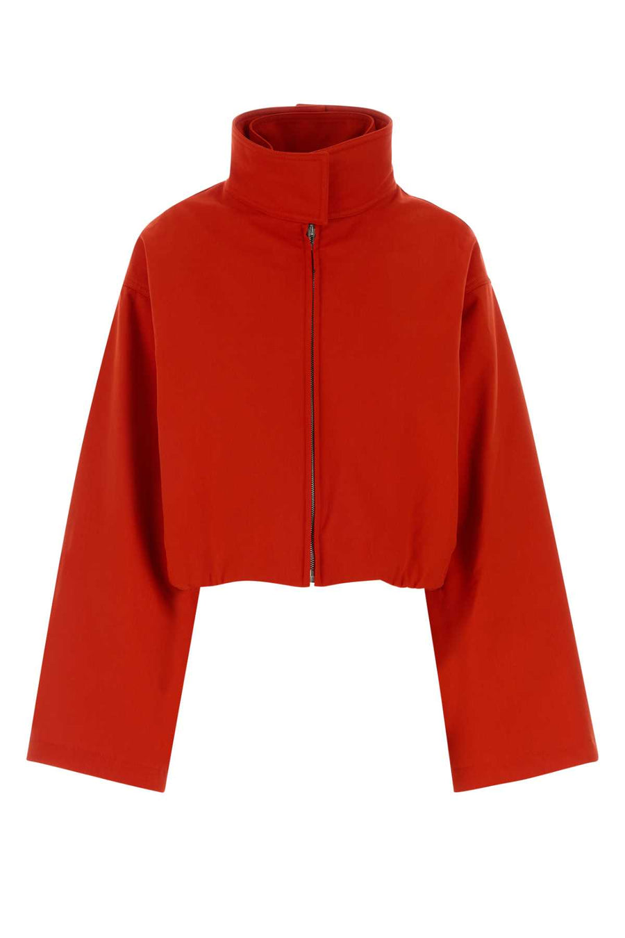 Red Cotton Bomber Jacket Orangesanguine Giubbini