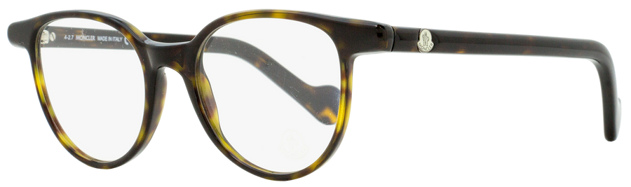Moncler Oval Eyeglasses Ml5032 052 Dark Havana 47mm 5032 Plastic (acetate)