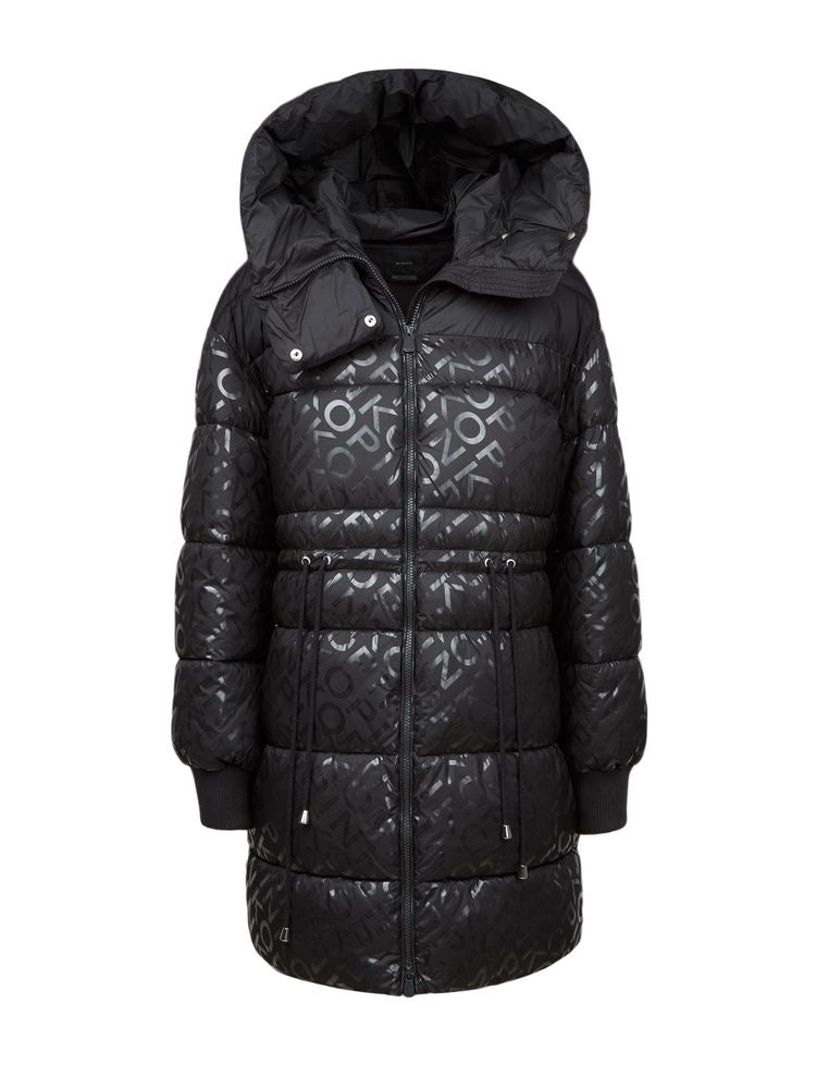 Pinko 100% Polyester down jacket in black