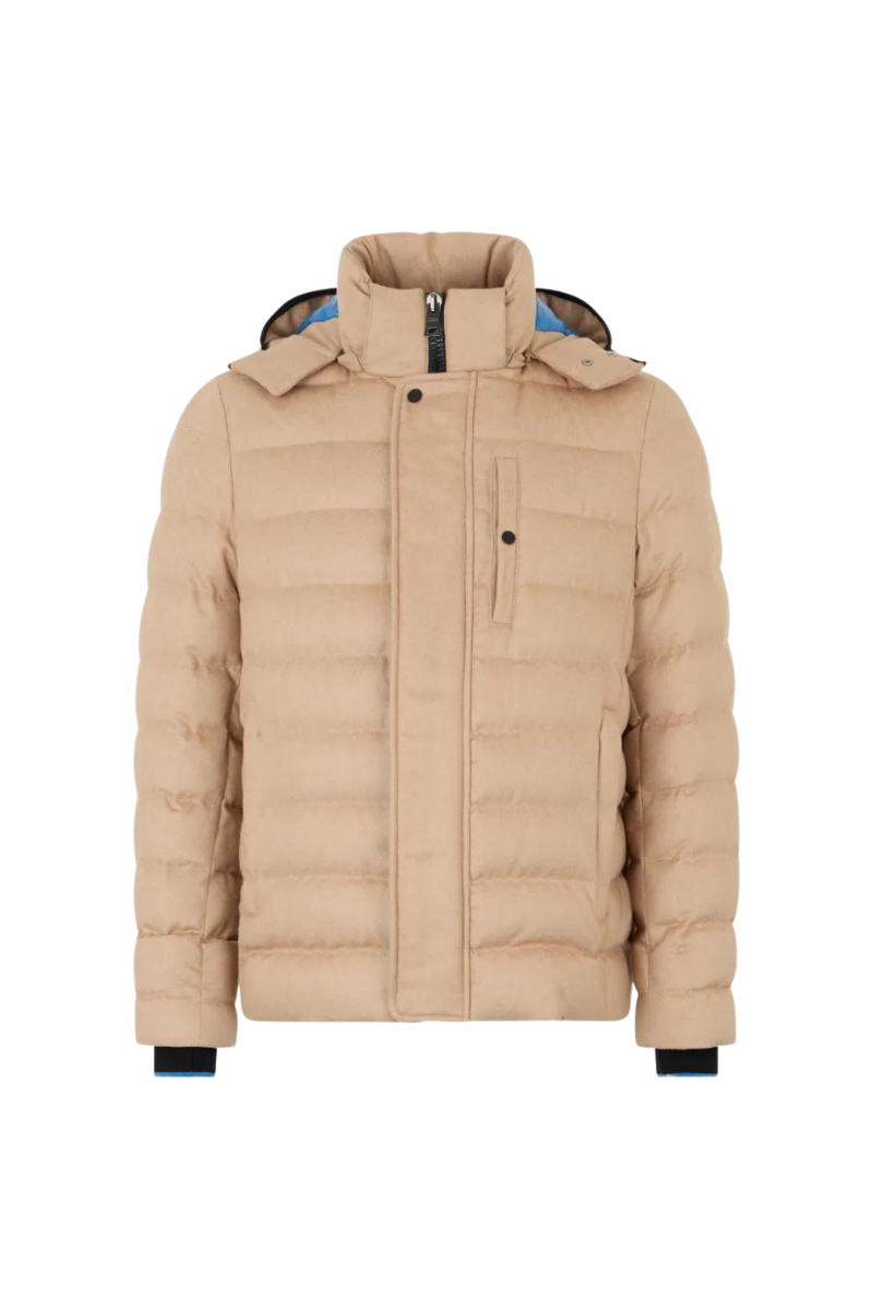 Herno 51% Nylon - 49% Polyester down jacket in beige
