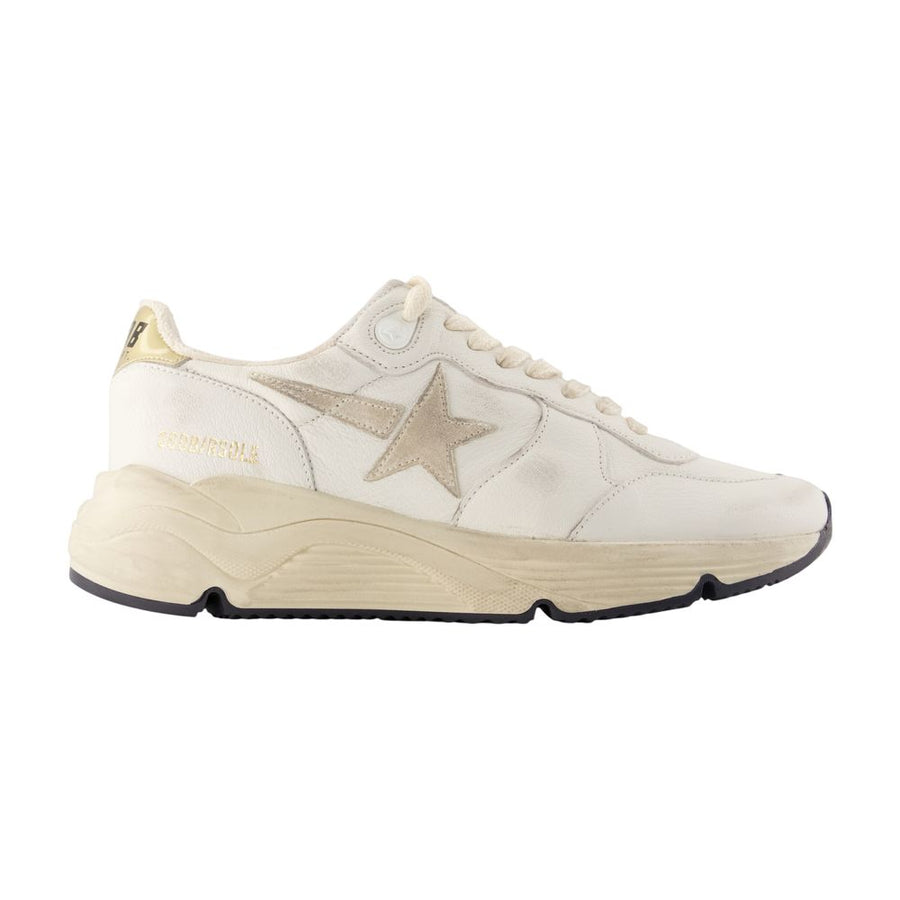 Golden Goose Deluxe Brand Calfskin sneaker in white