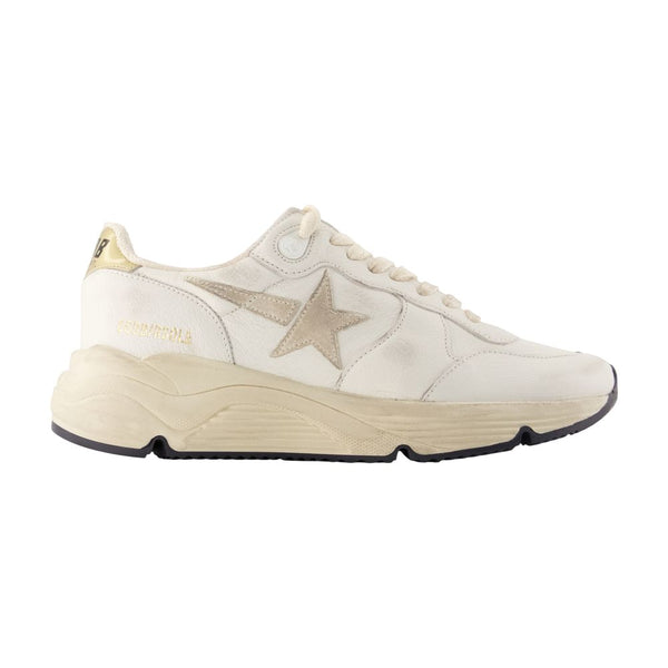 Golden Goose Deluxe Brand Calfskin sneaker in white