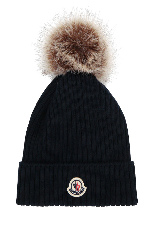 Hat Navyblue Mixed Fibres Cappelli E Fasce Per Capelli