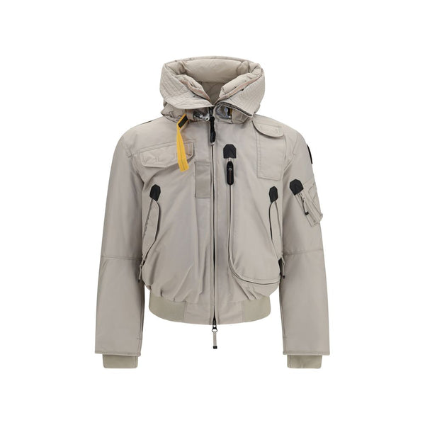 Parajumpers 100% Polyamide bomber jacket in gray