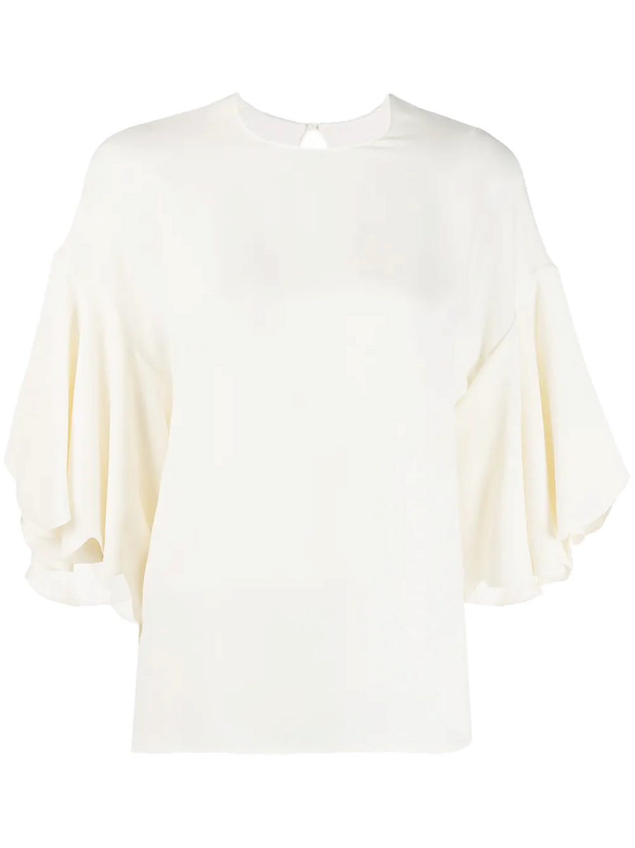 Valentino Silk blouse in white