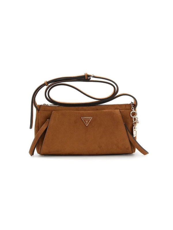 Guess 100% Polyester crossbody bag in brown