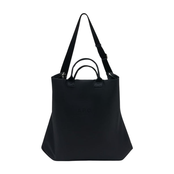 A.P.C. Nylon crossbody bag in black