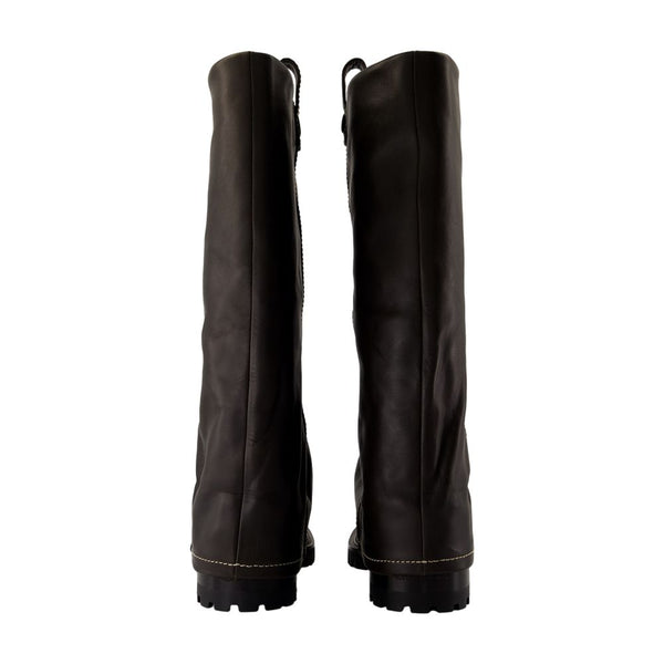 Acne Studios Calfskin boots in brown