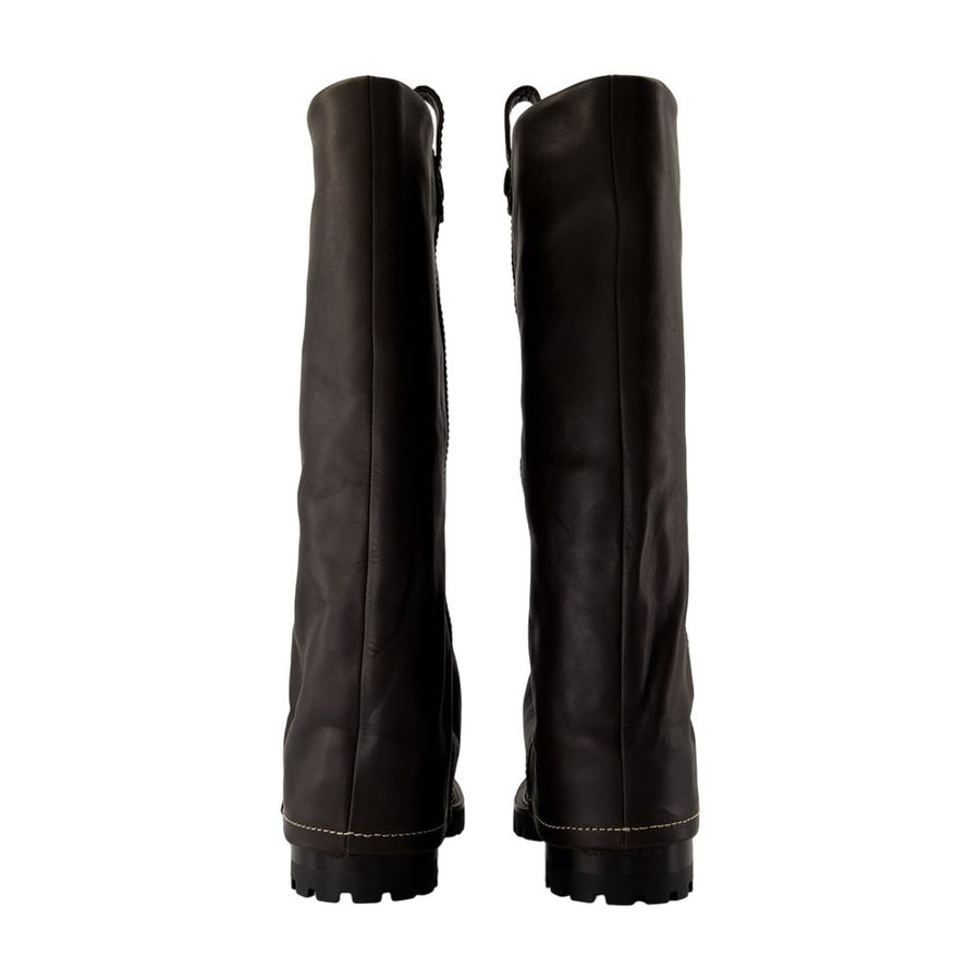 Acne Studios Calfskin boots in brown