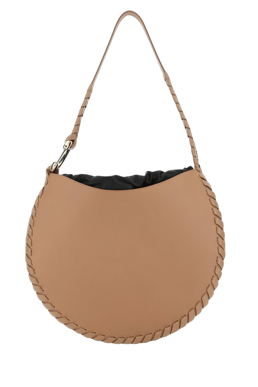 Chloé Leather shoulder bag in beige
