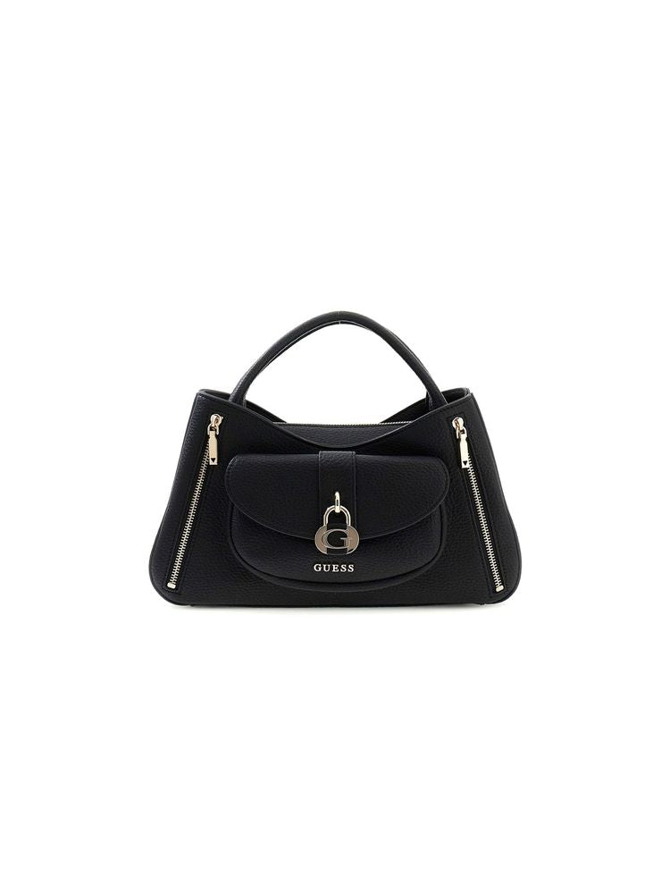 Guess 100% Polyurethane shoulder bag in black