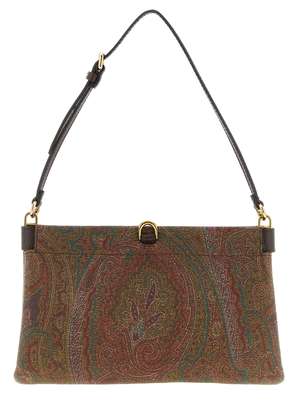 Etro 100% PVC clutch in brown