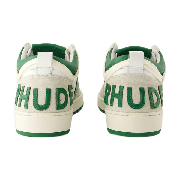Rhude Calfskin sneaker in white