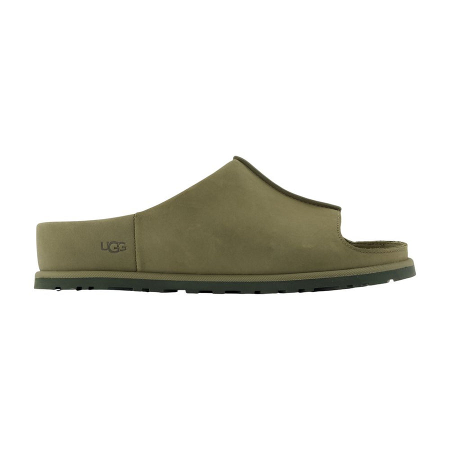 UGG Calfskin slipper in green
