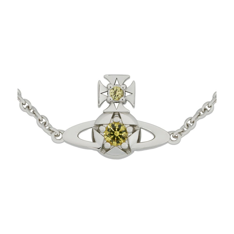 Vivienne Westwood metal bracelet in yellow