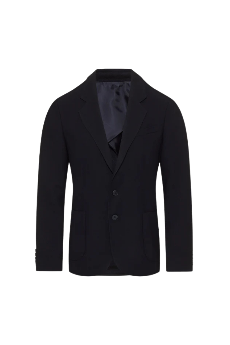 Orlebar Brown 97% cotton blazer in black