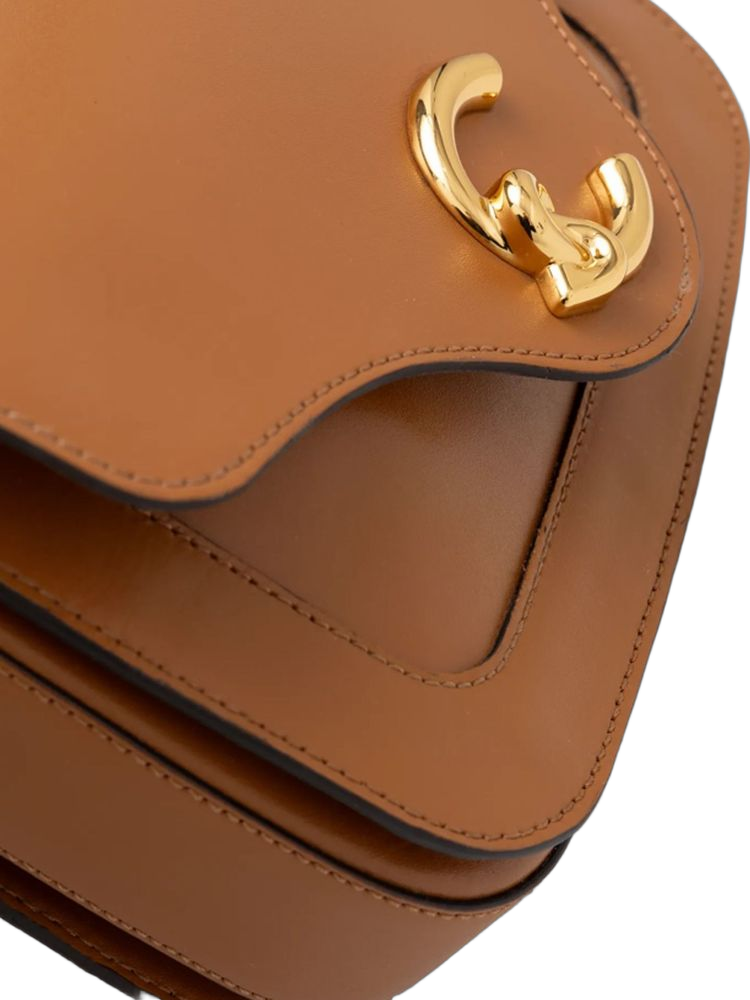 Coccinelle 100% Calf Split crossbody bag in brown