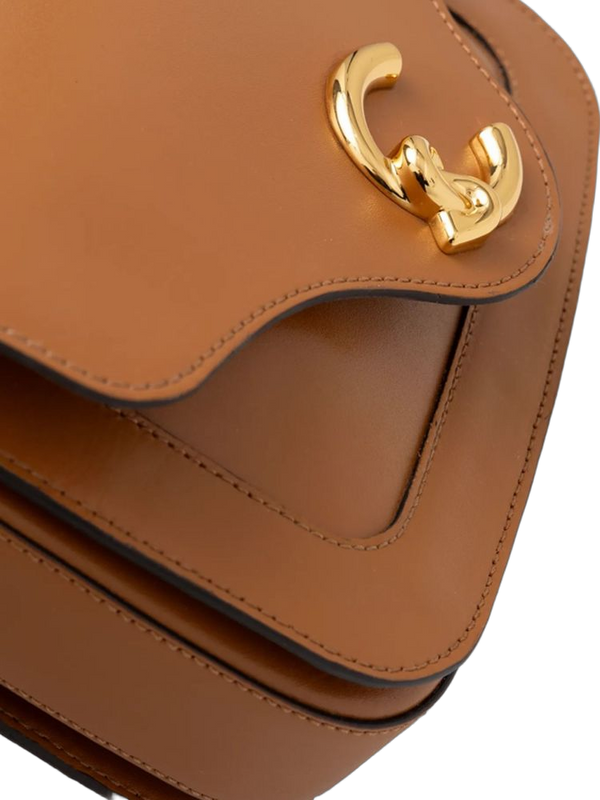Coccinelle 100% Calf Split crossbody bag in brown