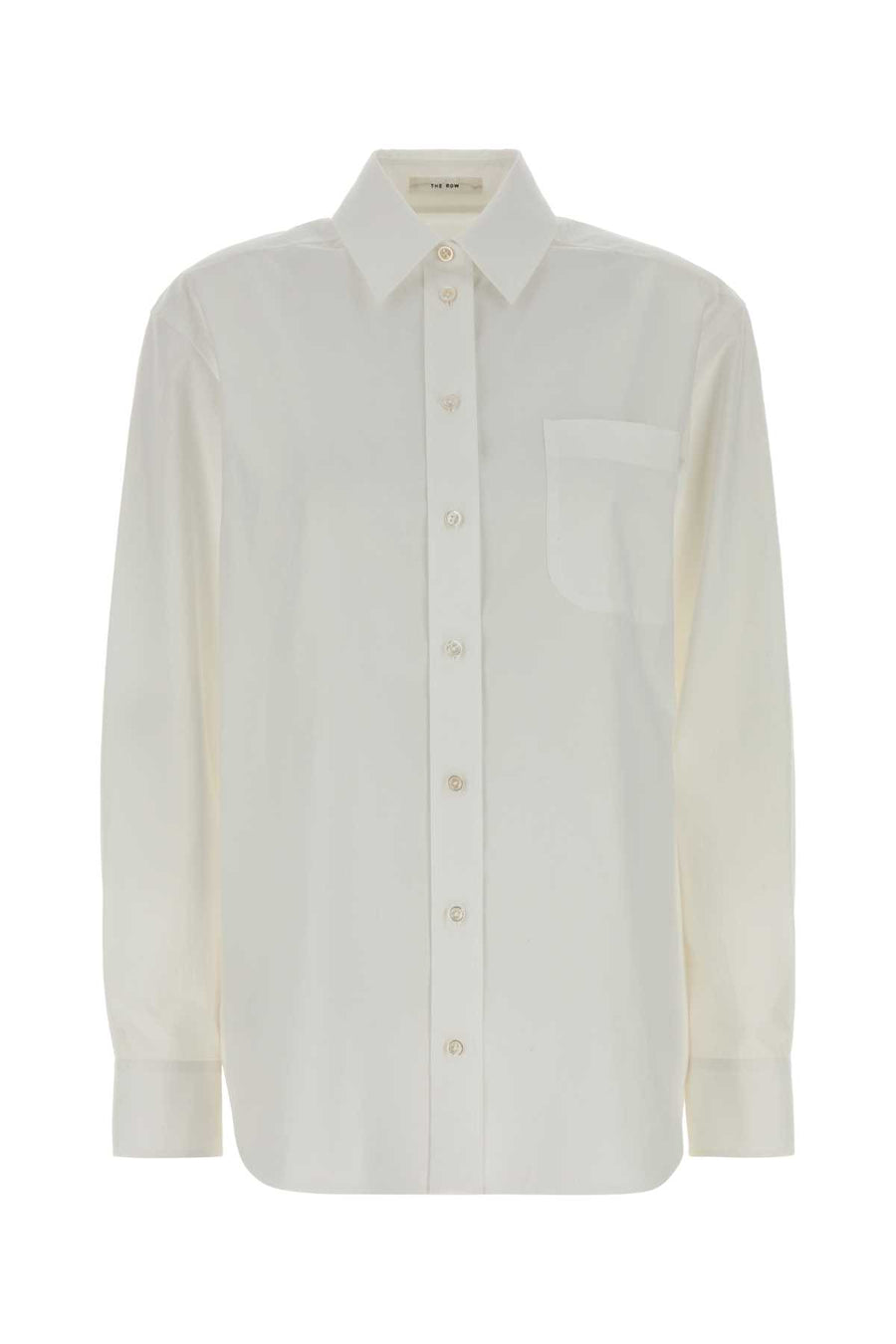 The Row Shirt 100% Cotton shirt in white