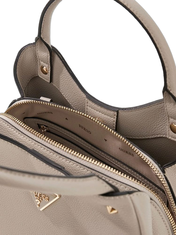 Guess 100% Polyurethane shoulder bag in taupe