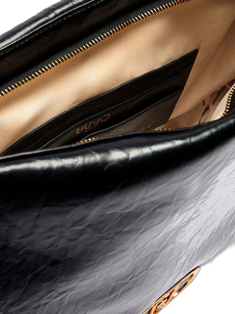 Liu Jo 100% Polyurethane shoulder bag in black