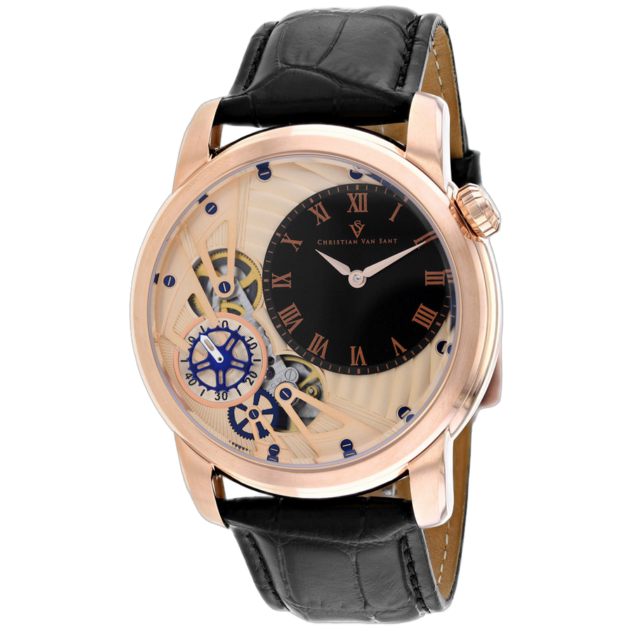 Christian Van Sant Stainless steel case watch in rose gold