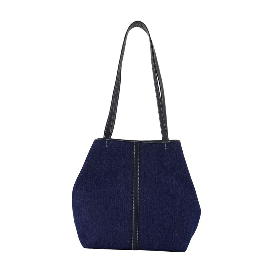 Vanessa Bruno cotton tote bag in navy