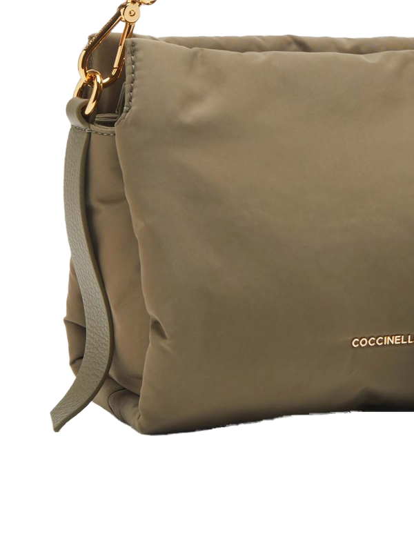 Coccinelle 70% Polyester shoulder bag in green