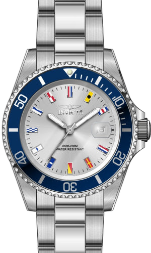 Invicta watch in silver