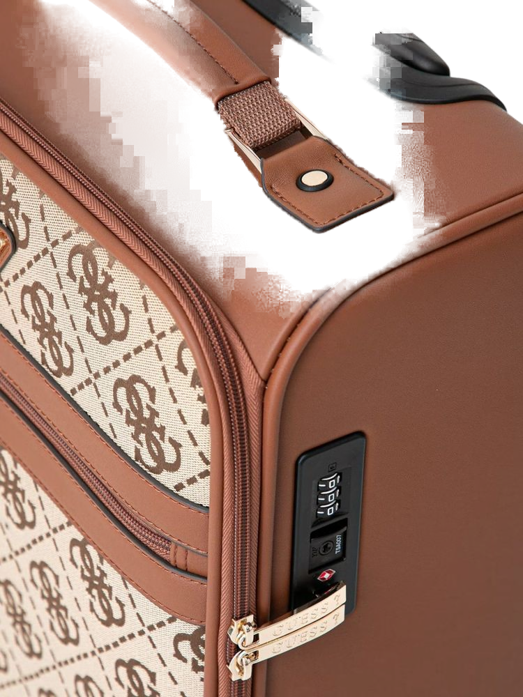 Guess Travel Bag Cognac Logo Polyester / Travel-bags