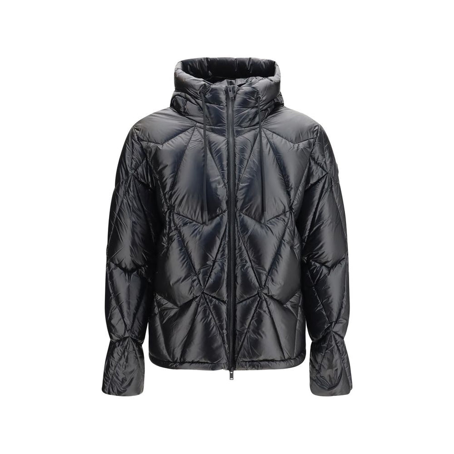 Black Nylon Shell Jacket Clothing
