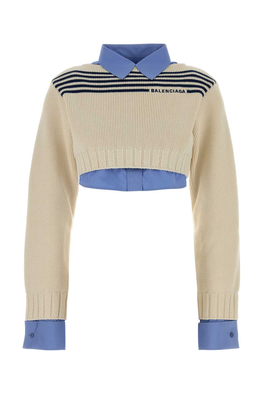 Balenciaga 100% Cotton (exterior) sweater in beige