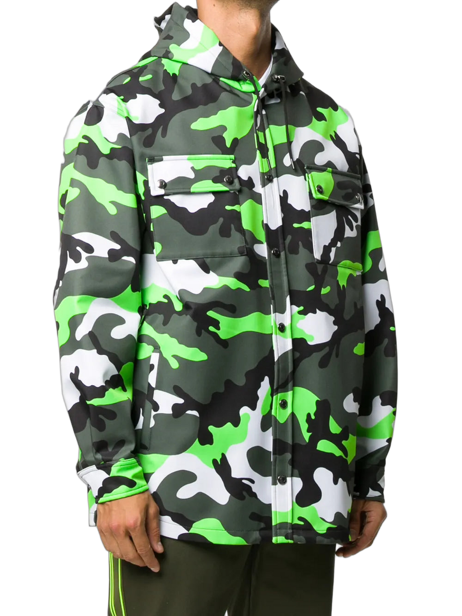 Valentino cotton jacket in green