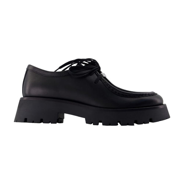 Alexander Wang Calfskin leather loafer in black