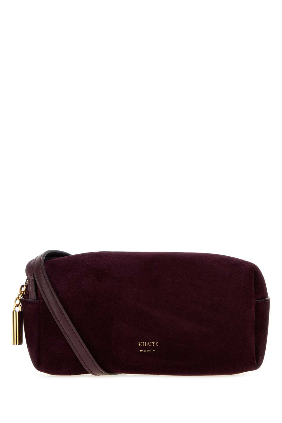 Plum Suede And Leather Mini Kye Crossbody Bag Rougenoir Borse A Mano