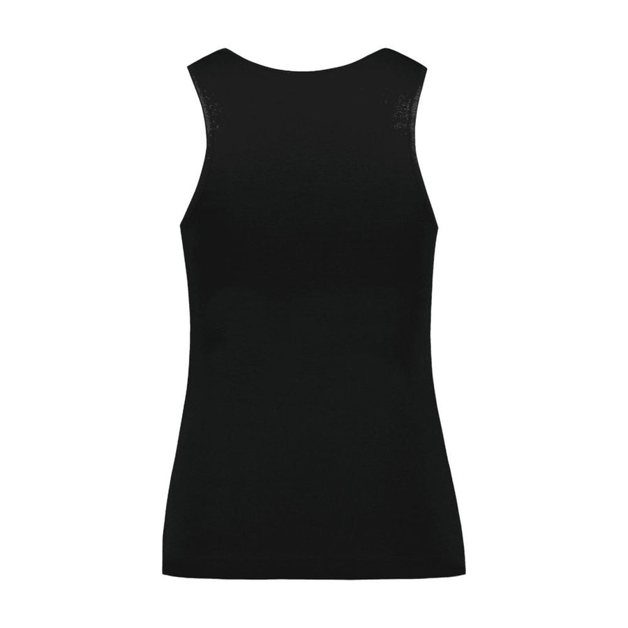 Simone Rocha Cotton tank top in black