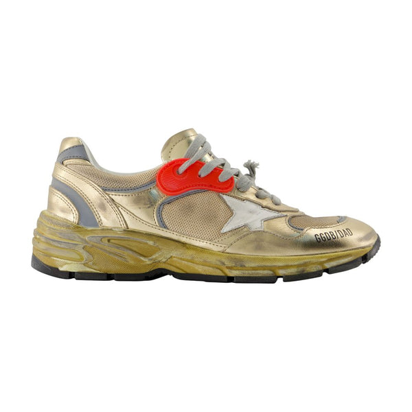 Golden Goose Deluxe Brand Calfskin sneaker in gold