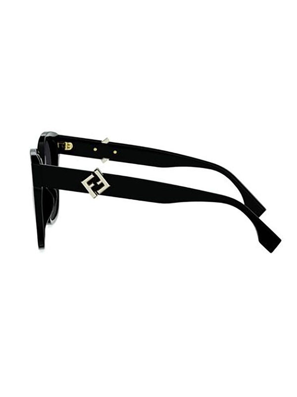 Fendi FE40186I Acetate with CR-39 lenses sunglasses in black