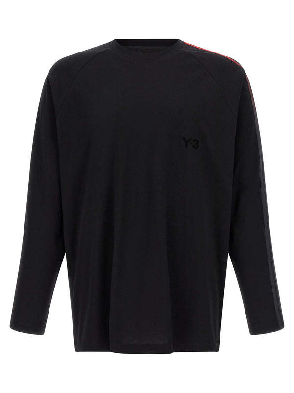 Y-3 100% cotton shirt in black