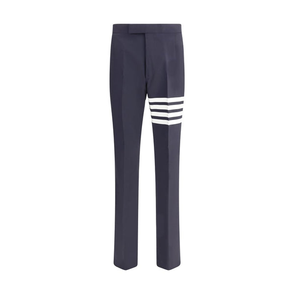 Thom Browne 100% Wool Ovis Aries trousers in navy
