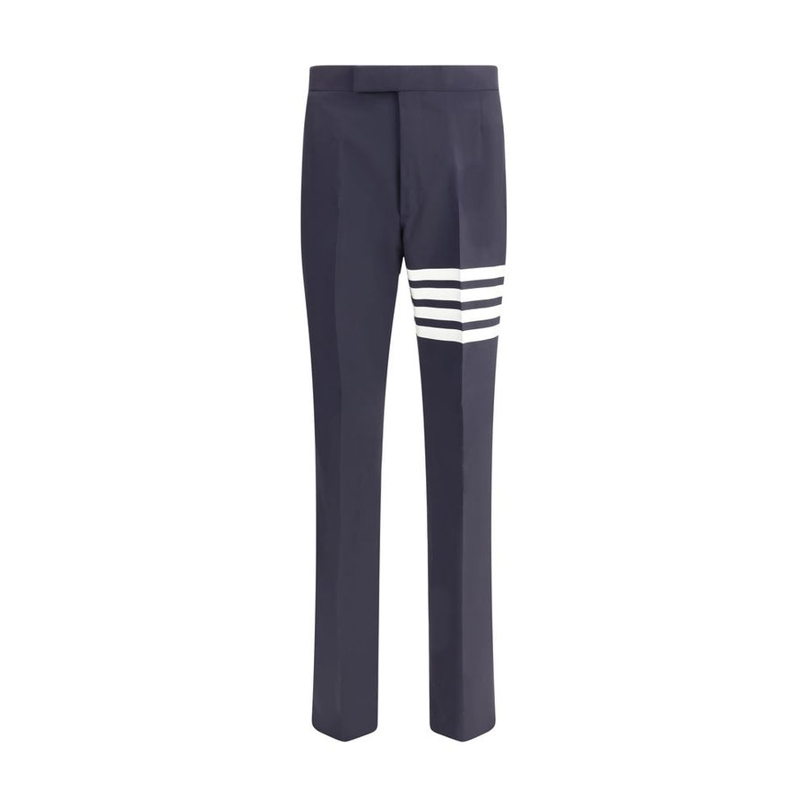 Thom Browne 100% Wool Ovis Aries trousers in navy