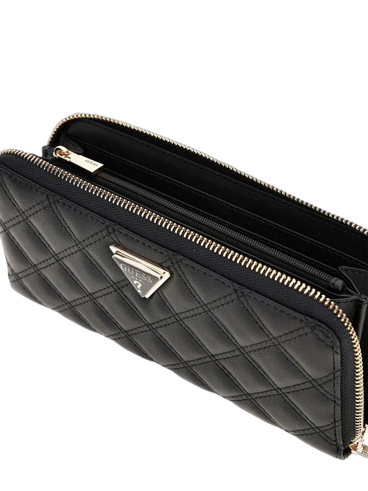 Guess 100% Polyurethane wallet in black