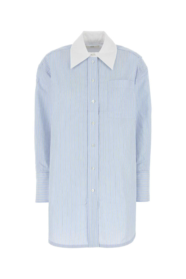 Italist Pocket 100% Cotton shirt in blue