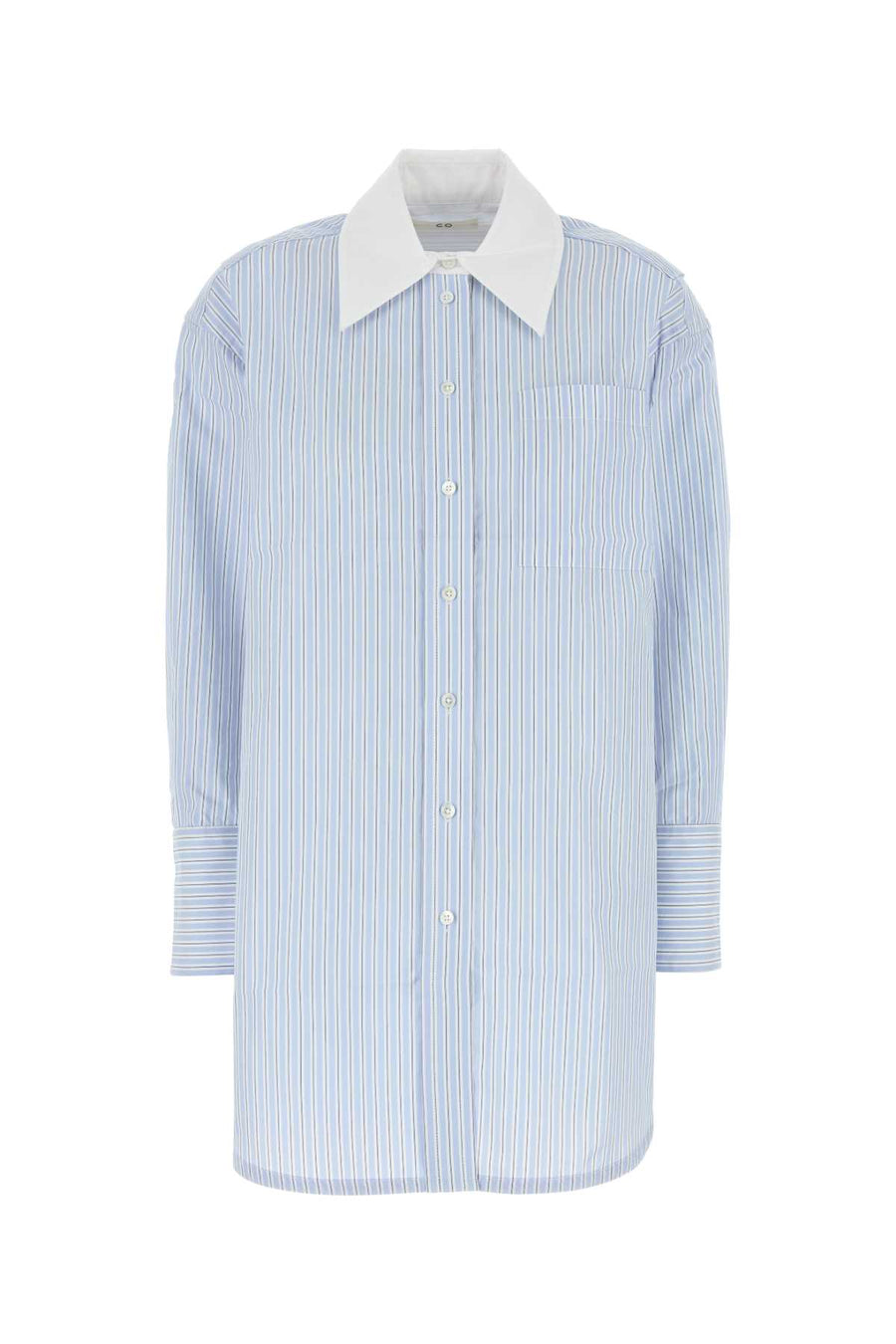 Italist Pocket 100% Cotton shirt in blue