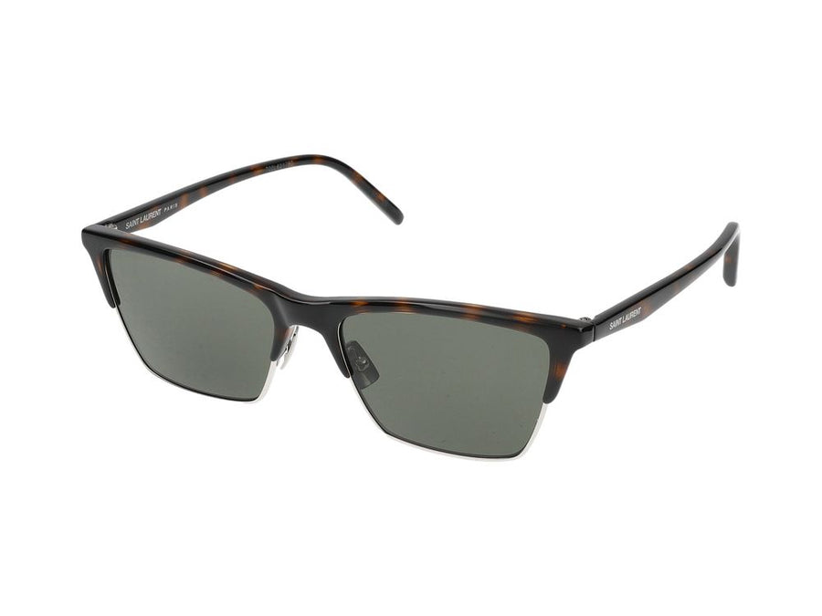 Saint Laurent SL Injected acetate sunglasses in havana