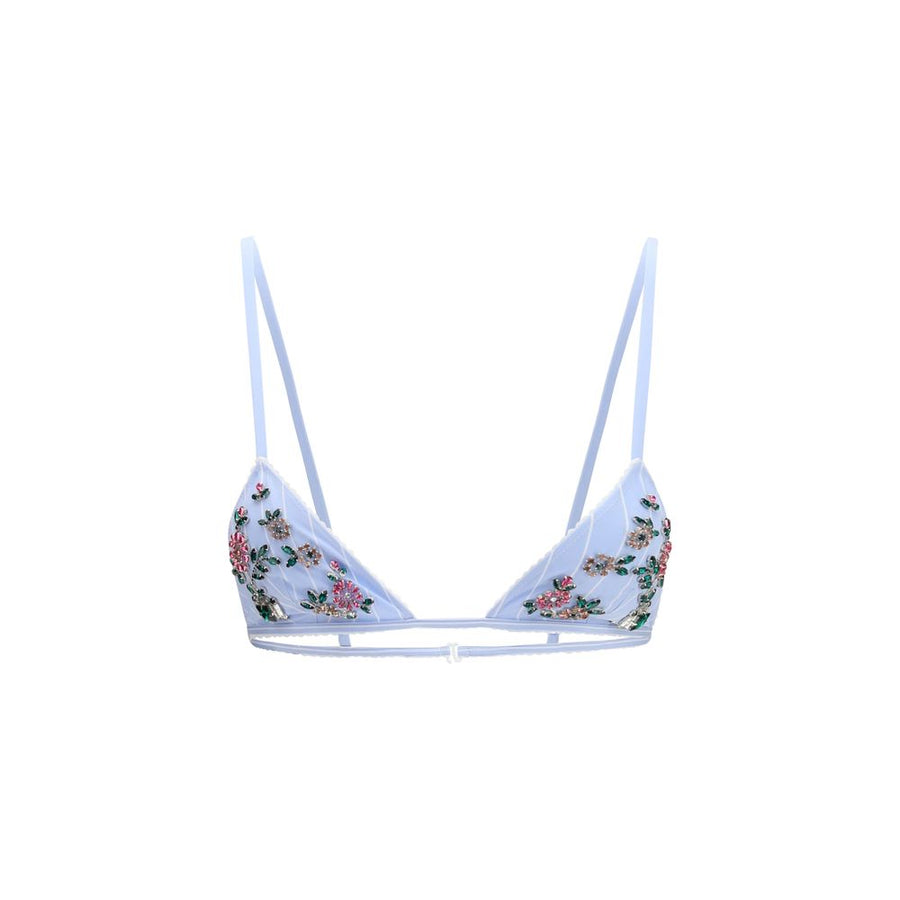Dolce & Gabbana 70% Polyamide bra in blue