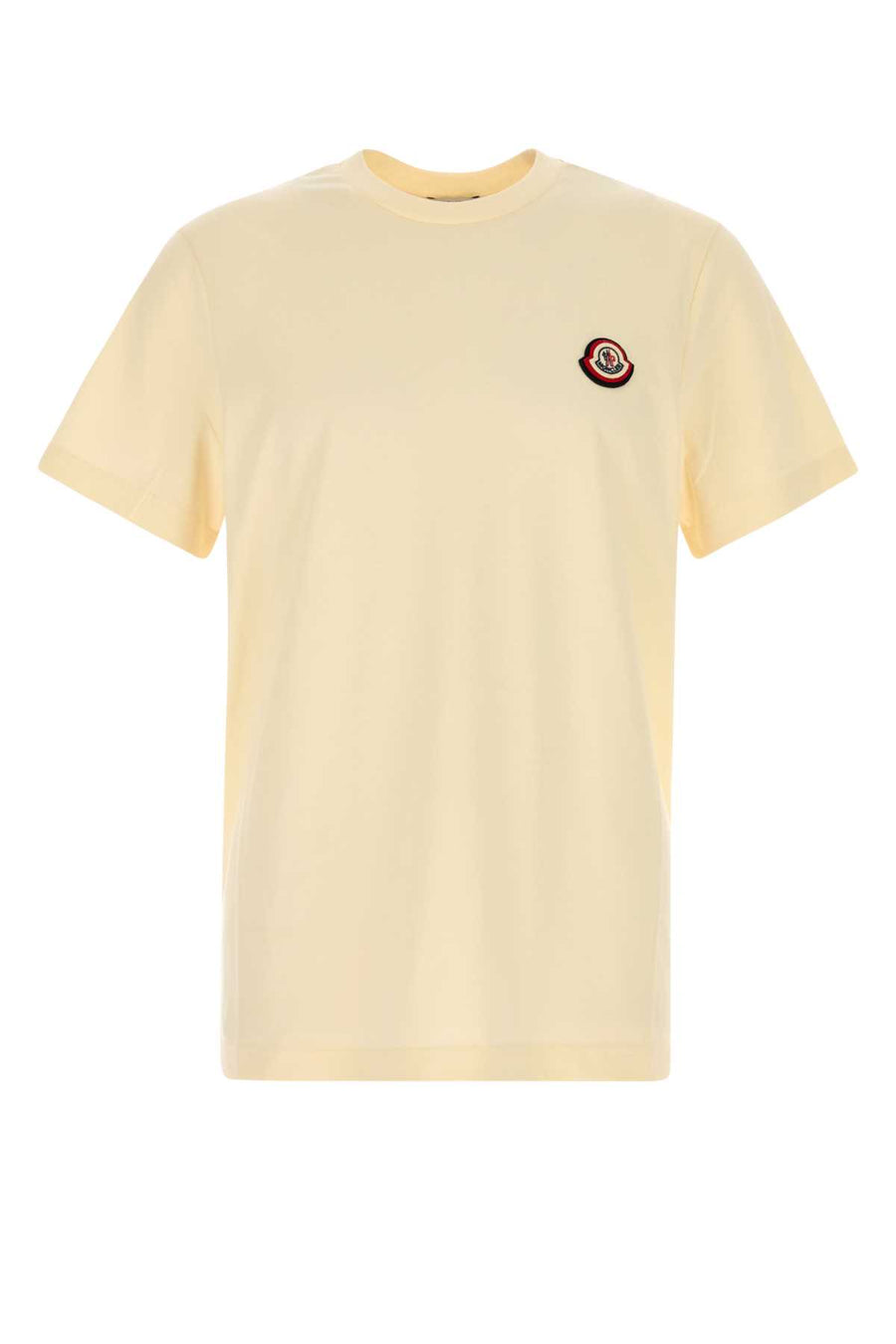 Cream Cotton T-Shirt Exterior