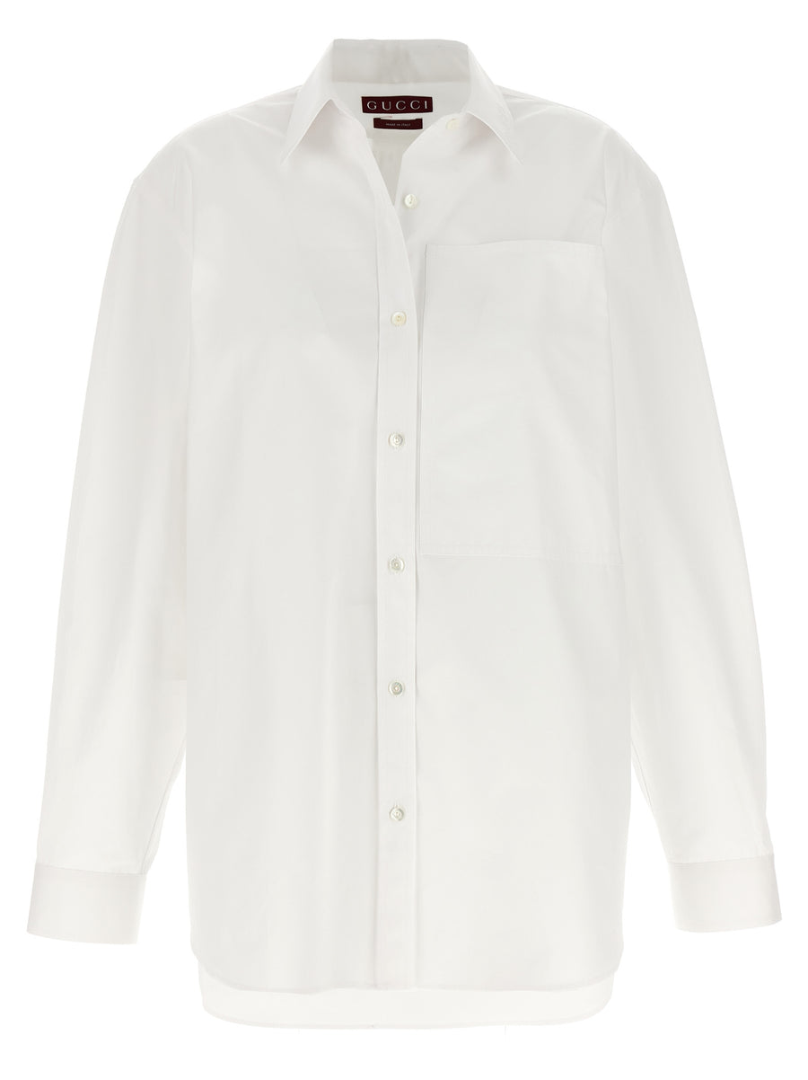 Gucci 100% Cotton shirt in white