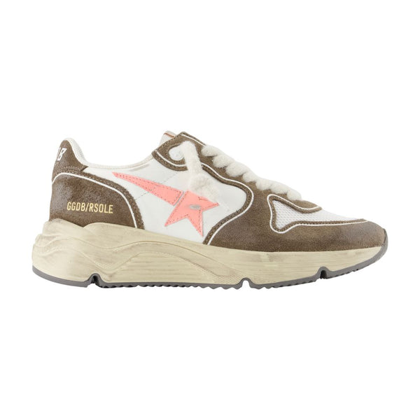 Golden Goose Deluxe Brand calfskin sneaker in white
